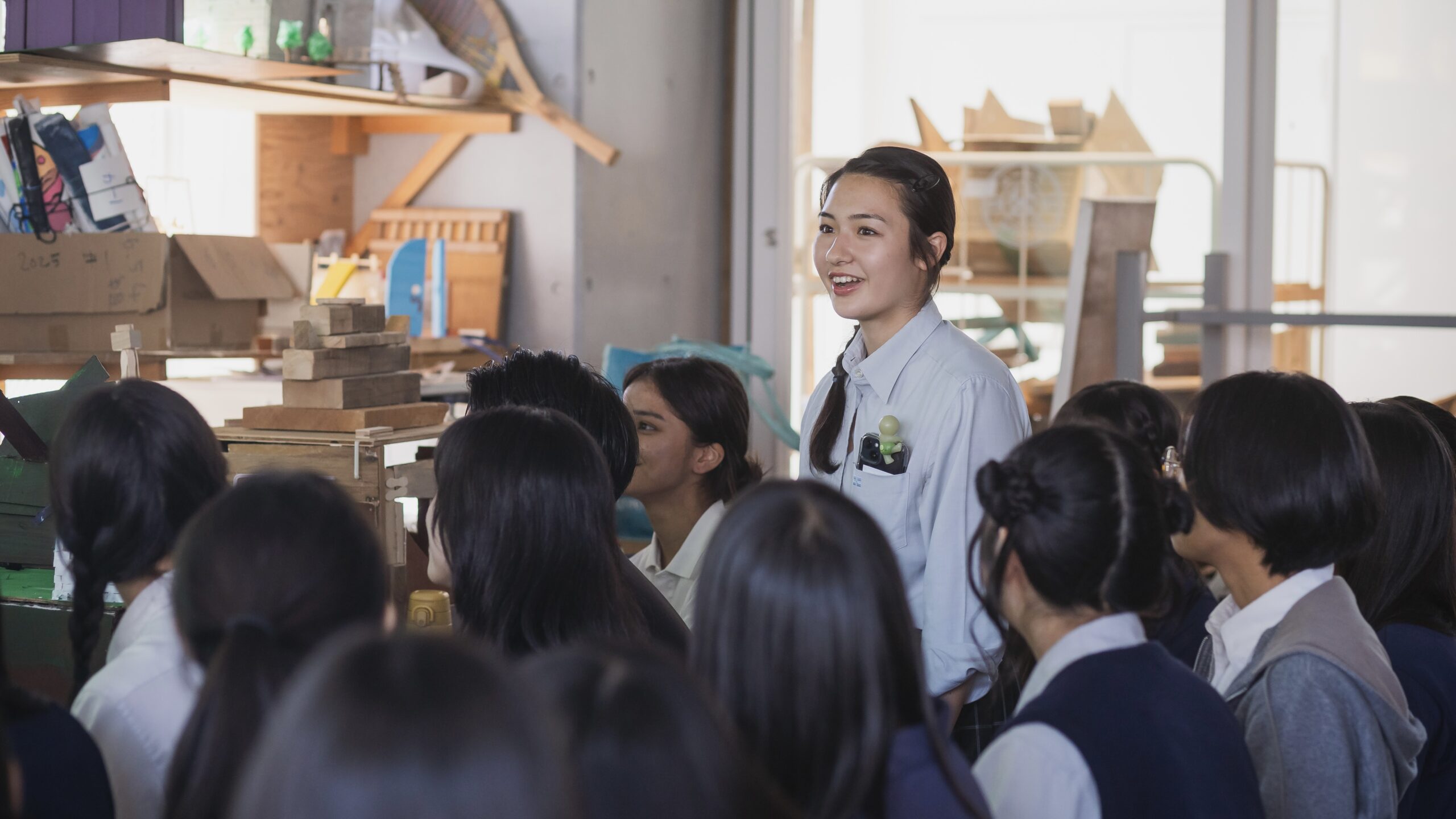 人類はなぜ戦争をしてしまうのか、アートを通して考える・かえつ有明高等学校